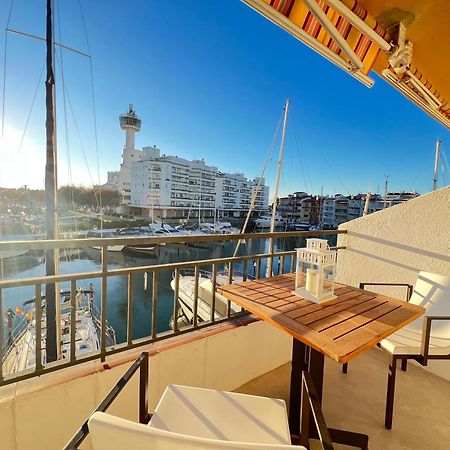Estudio Frente Al Canal Con Terraza Empuriabrava Exteriör bild