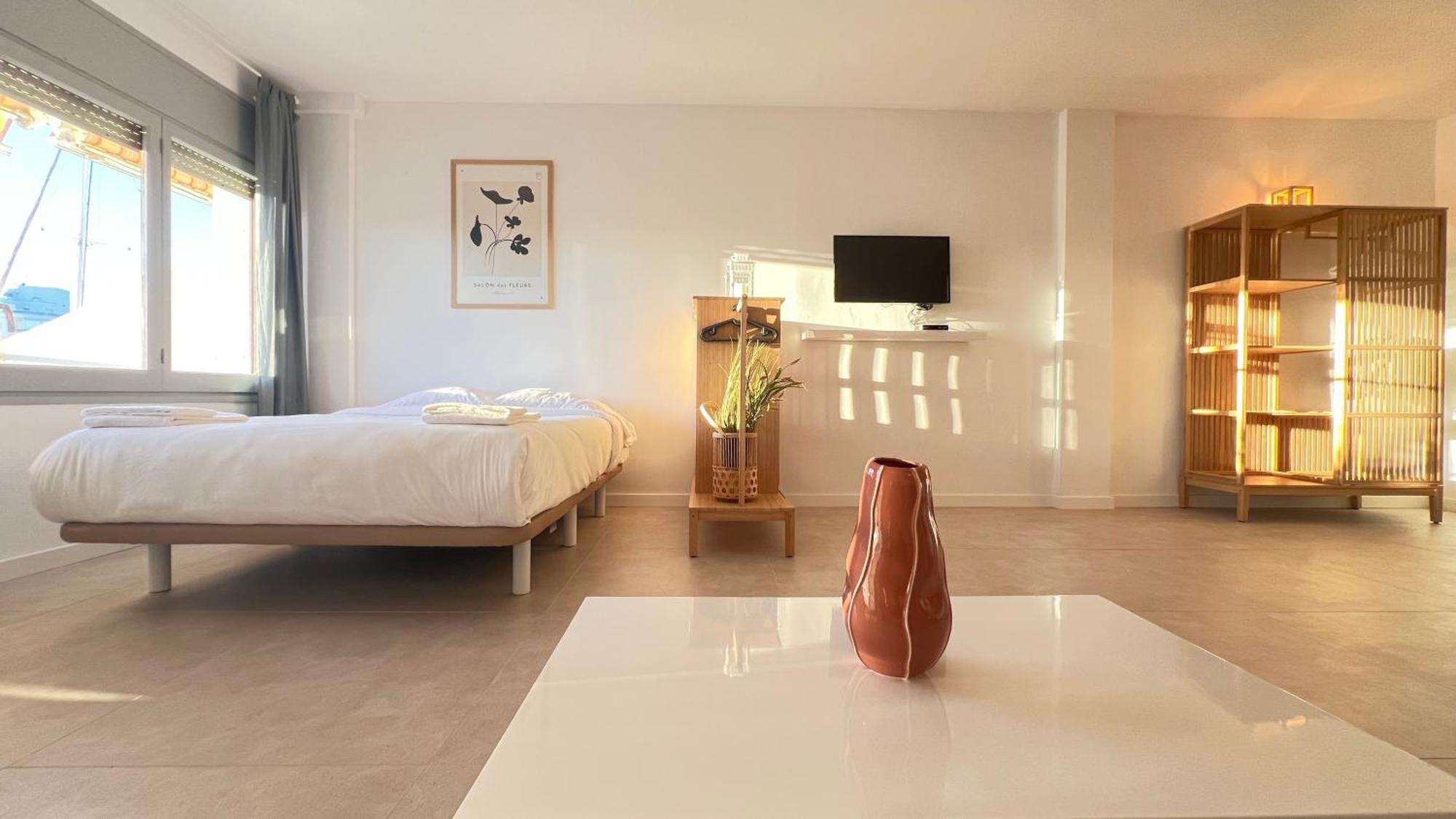 Estudio Frente Al Canal Con Terraza Empuriabrava Exteriör bild